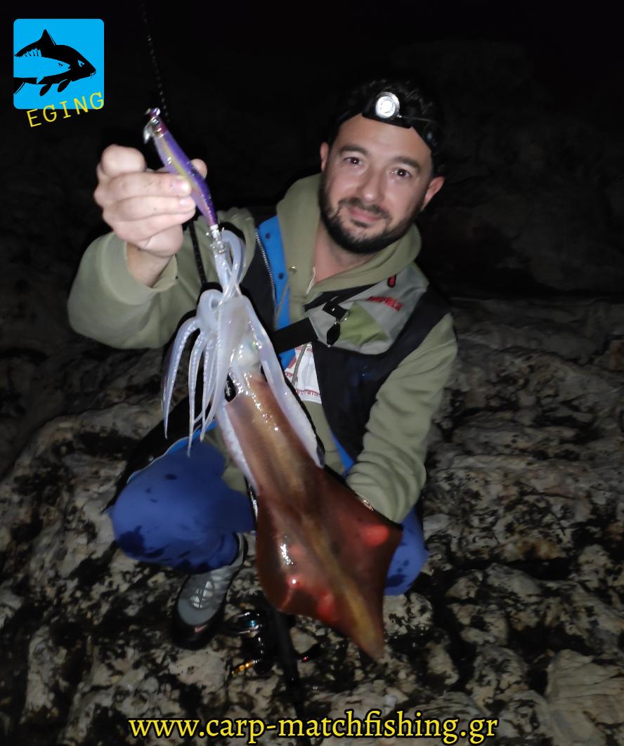 eging squid duel magcast double glow carpmatchfishing
