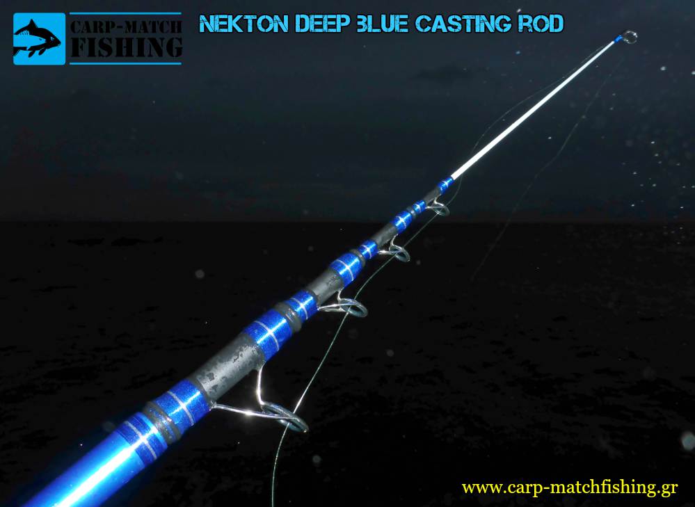 nekton deep blue guides casting rod carpmatchfishing