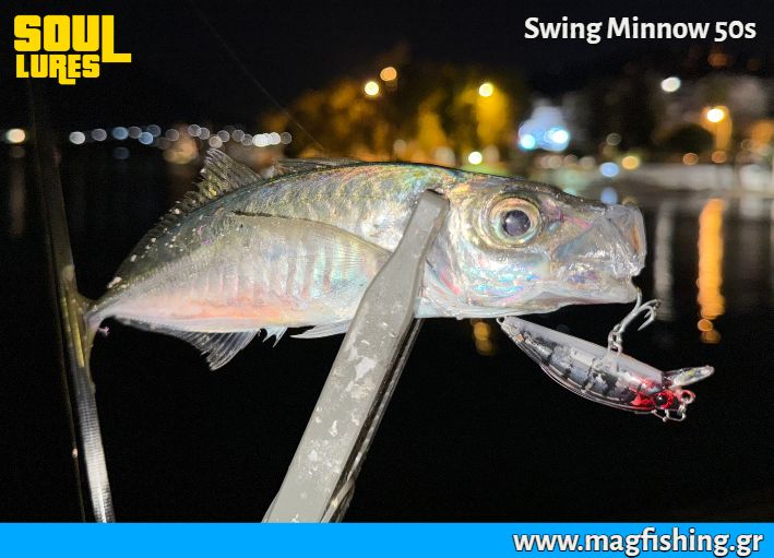 swing minnow 50s safridi red tiger magfishing.gr