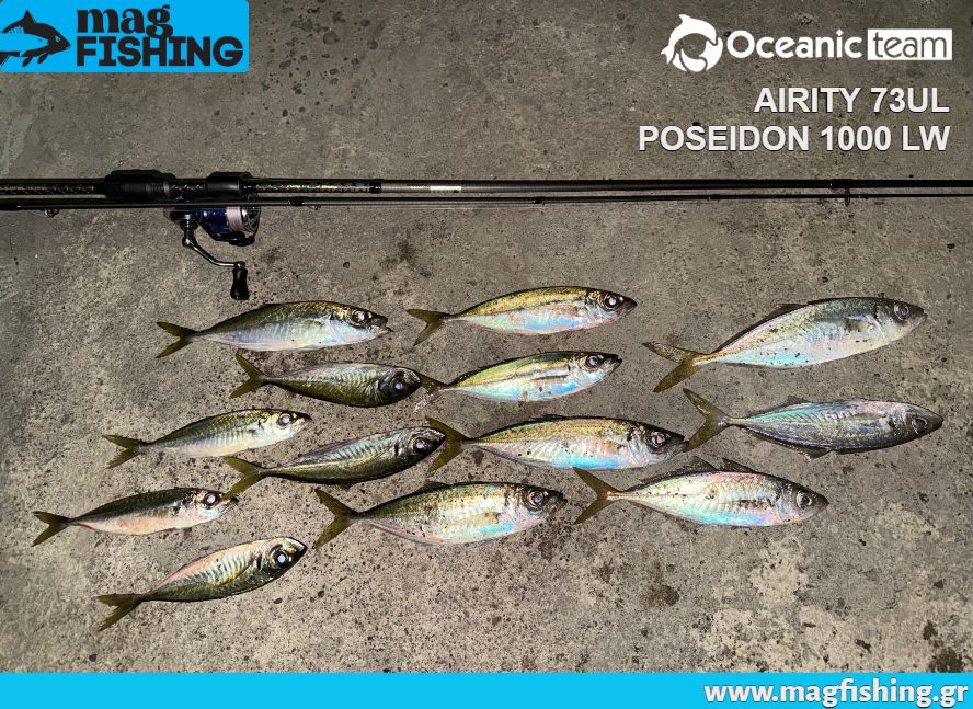 AIRITY 73UL LRF KALAMI POSEIDON 1000LW OCEANIC TEAM MAGFISHING.GR
