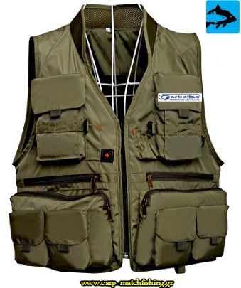 garbolino gileko fishing vest sports carpmatchfishing