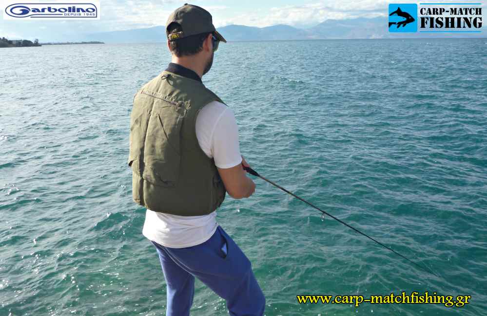 gileko garbolino back fishing vest carpmatchfishing