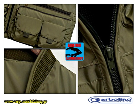 rafes gileko garbolino fishing vest carpmatchfishing
