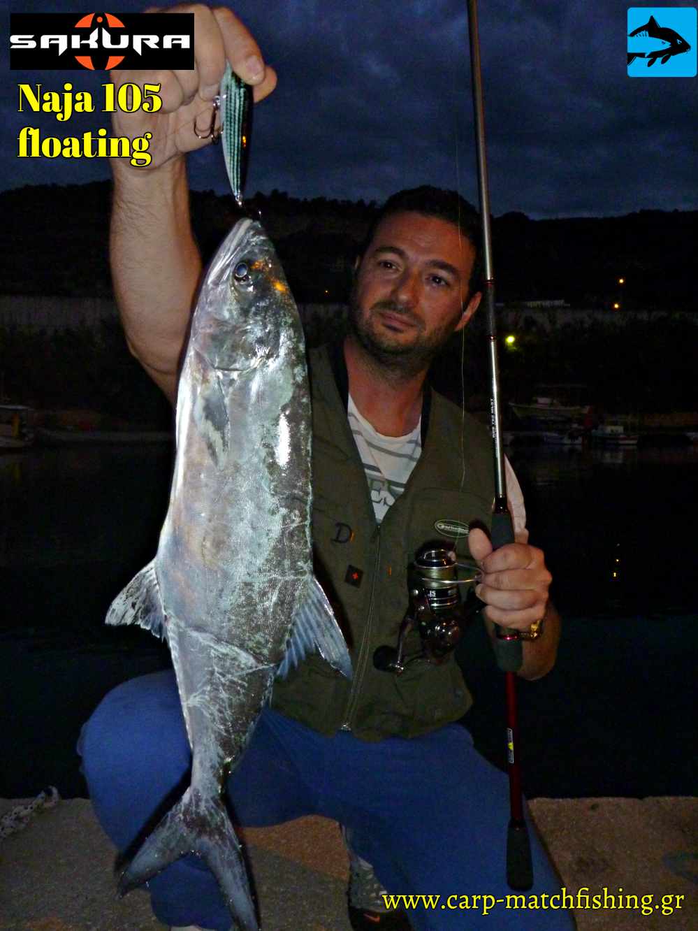 litsa liccia amia lrf salura naja 105 carpmatchfishing