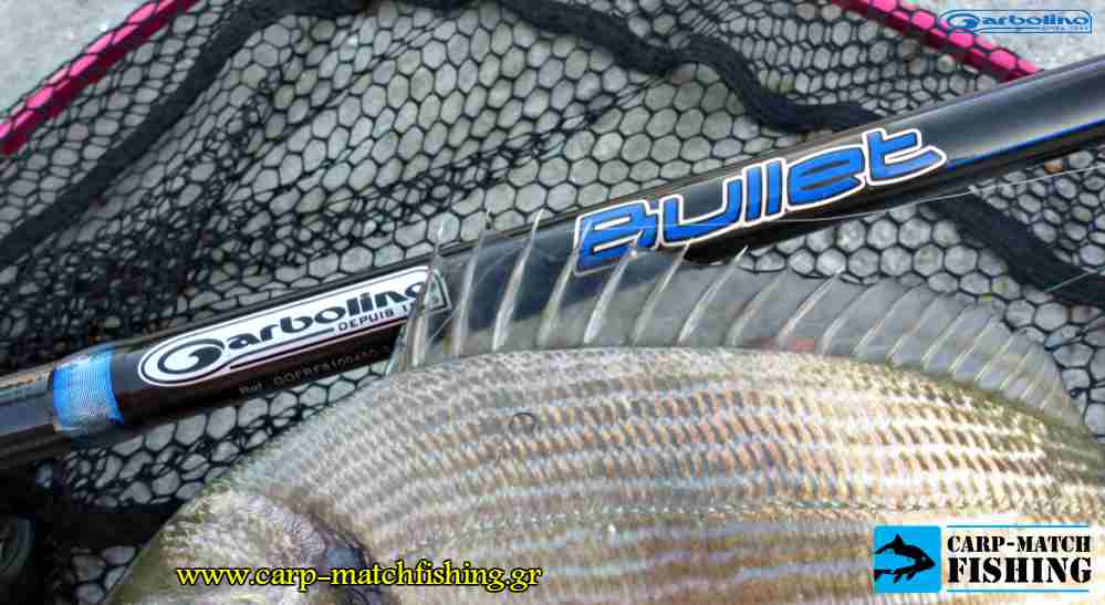 fish fin tsipoura bullet match rod garbolino carpmatchfishing