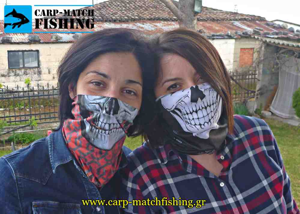 skulls 2 girls bandana tube alpine thermal carpmatchfishing